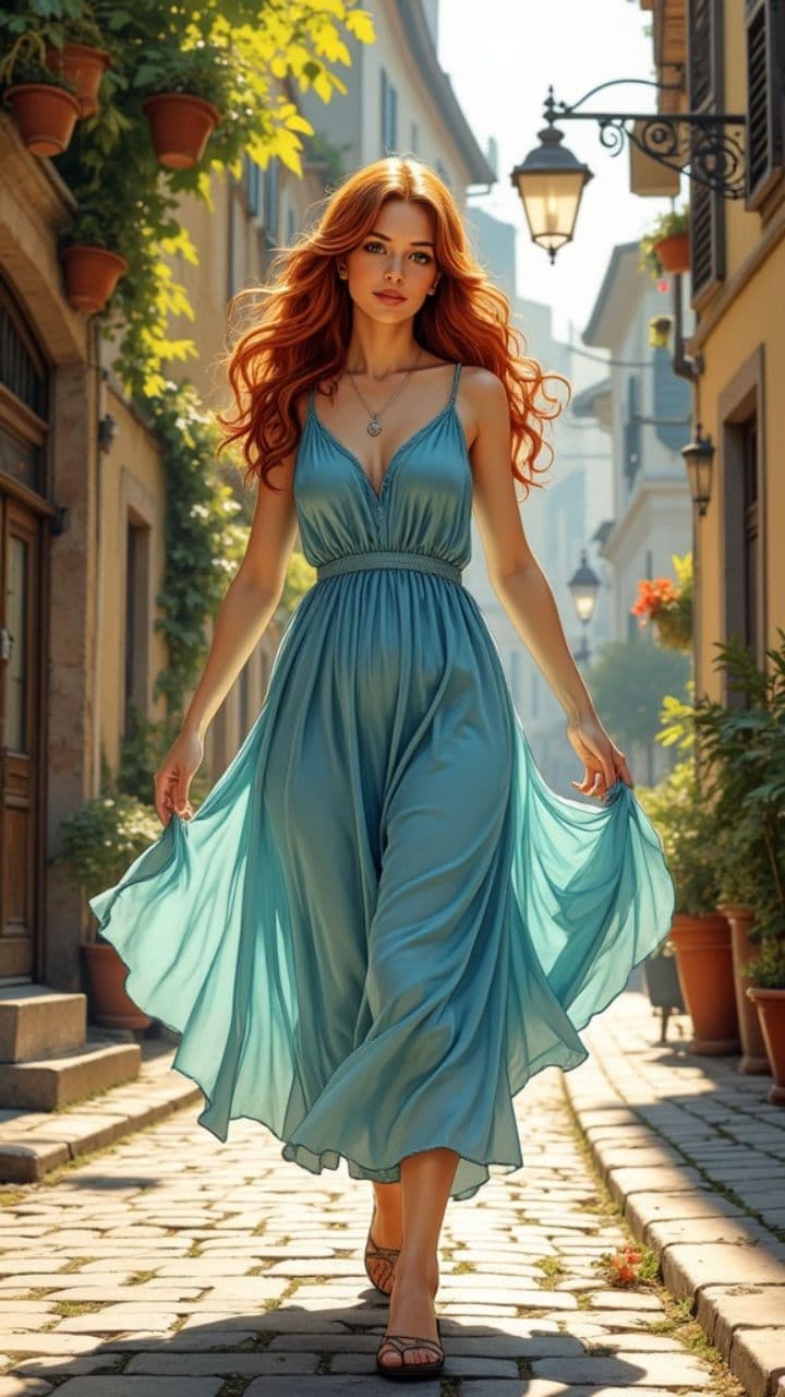 Dans la lumière de la ville