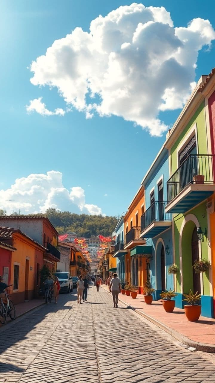 Macarenita, la niña risueña