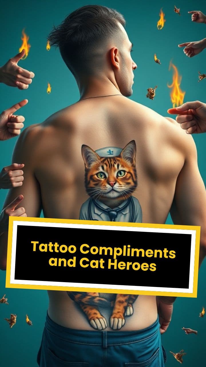 Tattoo Compliments and Cat Heroes
