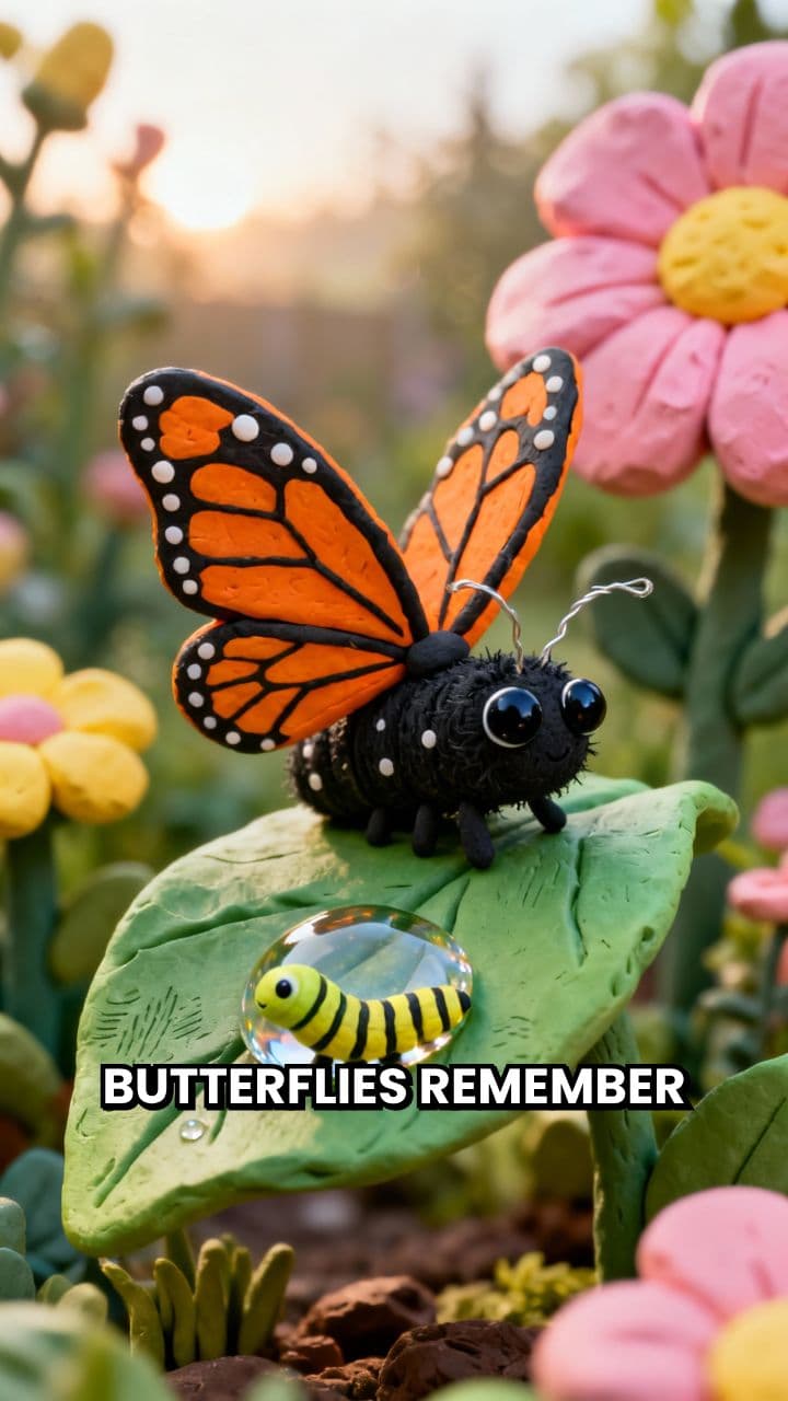 Butterflies Remember Caterpillar Lessons