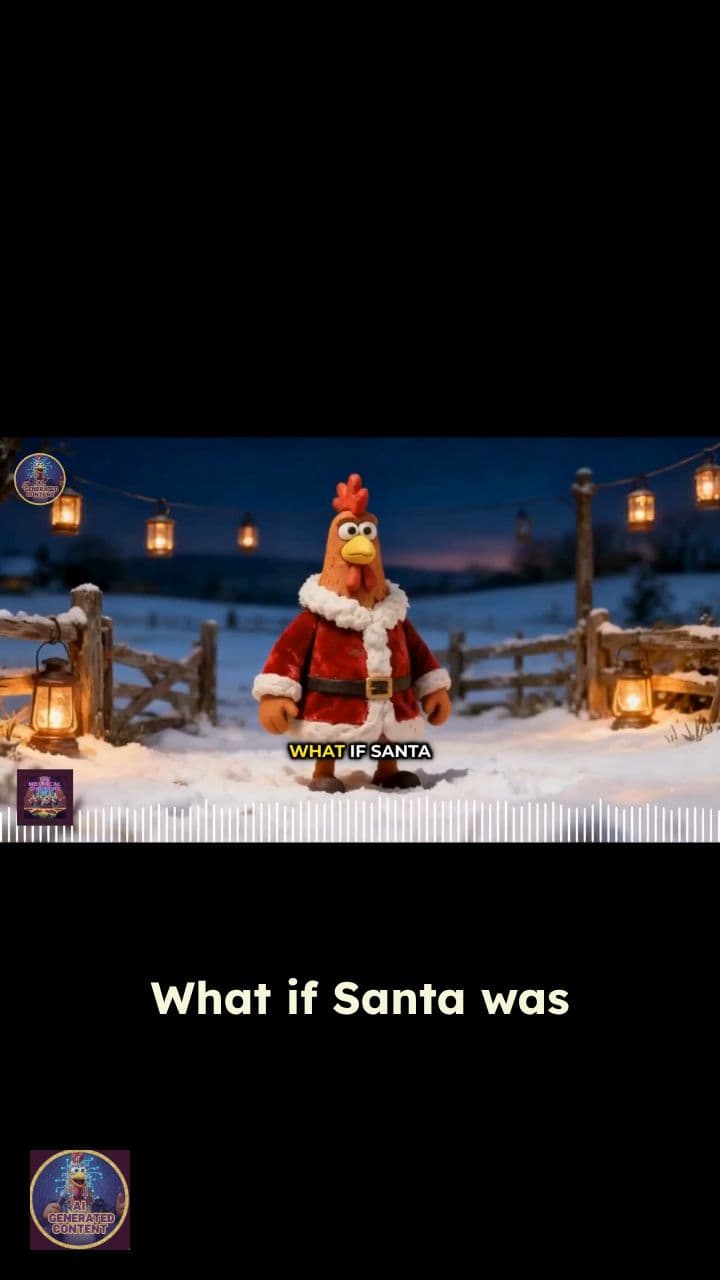 What If Santa Was A Chicken?