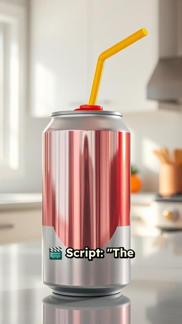 Straw Hack for Soda Cans