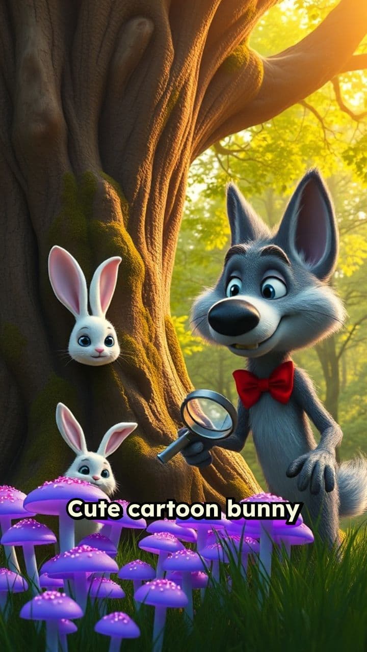 Bunny Hide-and-Seek in Magic Forest