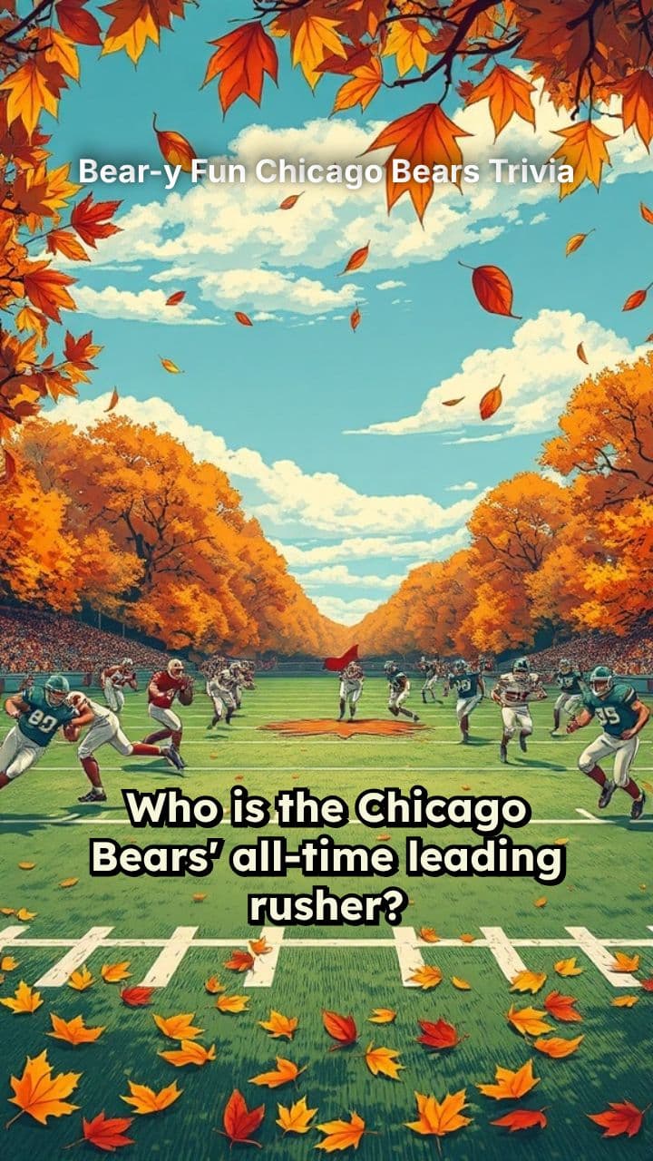 Bear-y Fun Chicago Bears Trivia