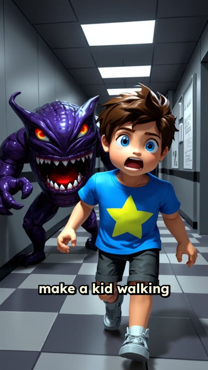 Monster Encounter in the Hallway