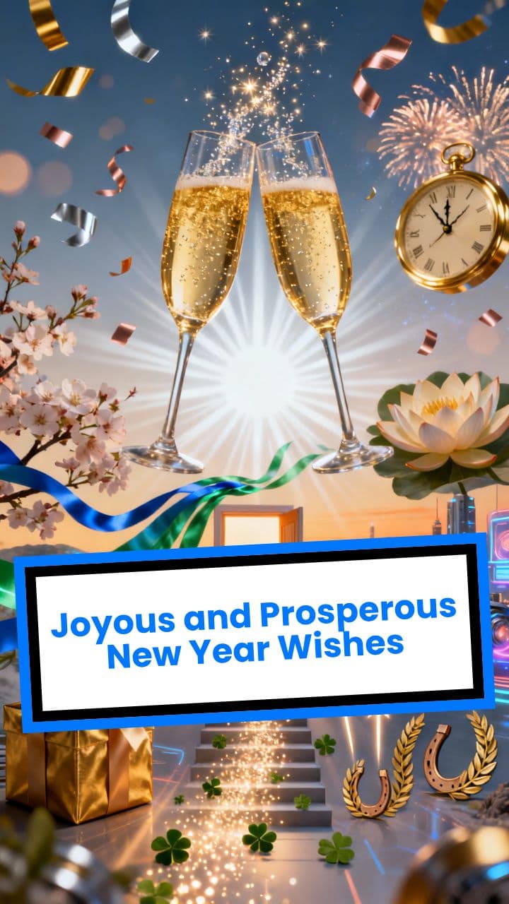 Joyous and Prosperous New Year Wishes