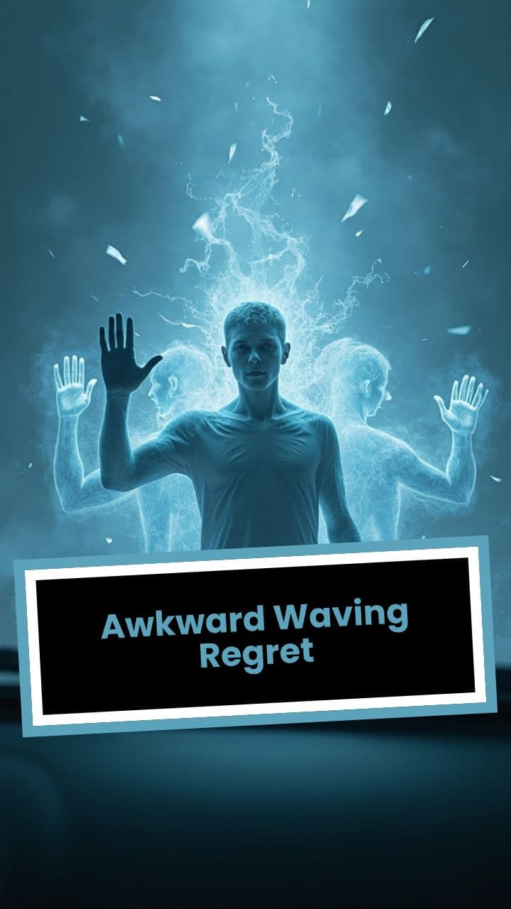 Awkward Waving Regret