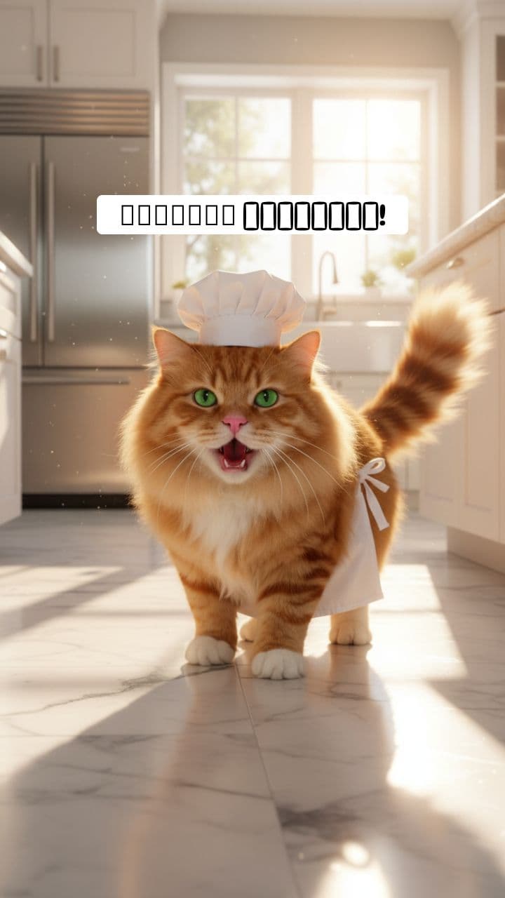 The Clumsy Cat Chef