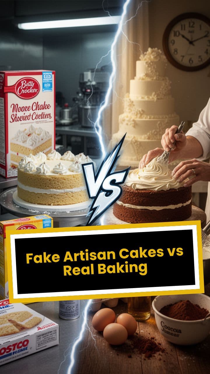 Fake Artisan Cakes vs Real Baking