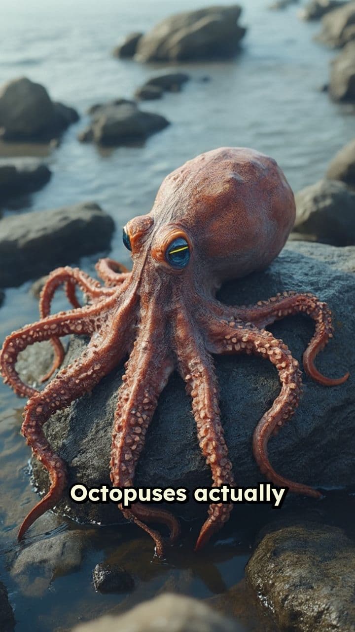 Octopuses: Land Explorers of the Tide Pools