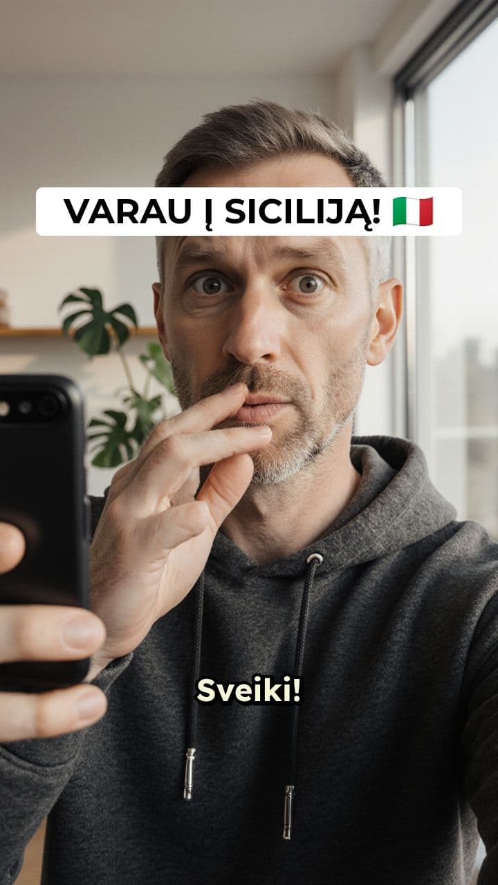 Sicilijos Atostogos su Airguru