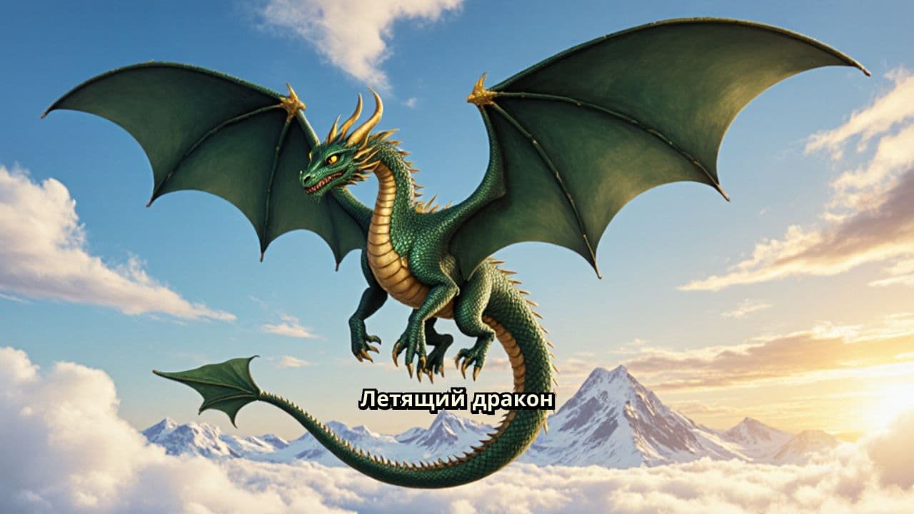 Дракон в полете
