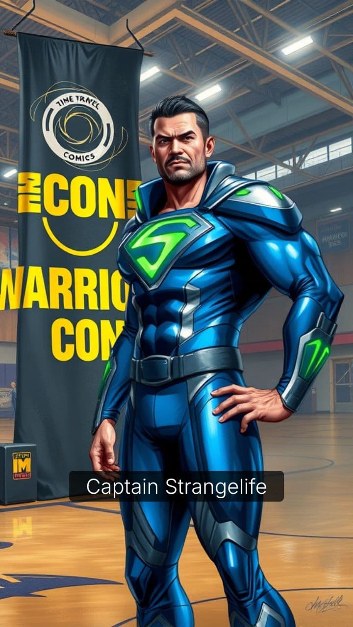 Captain Strangelife at Warrior Con