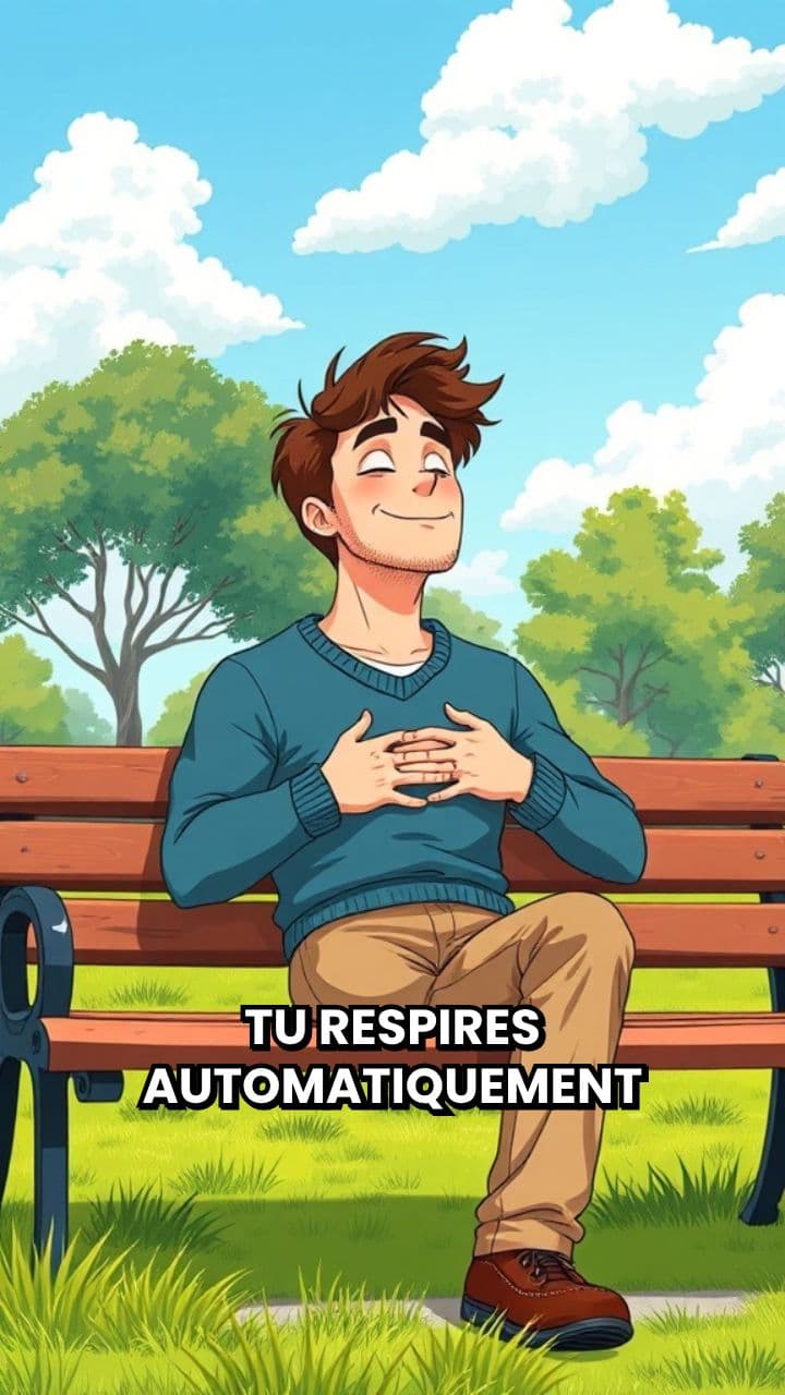 Tu respires maintenant manuellement