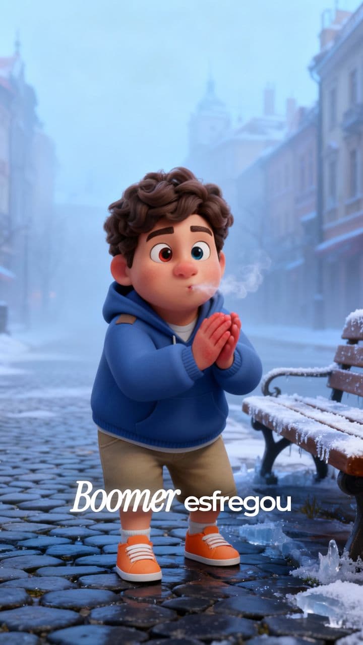 Mãos em Chamas no Frio da Manhã