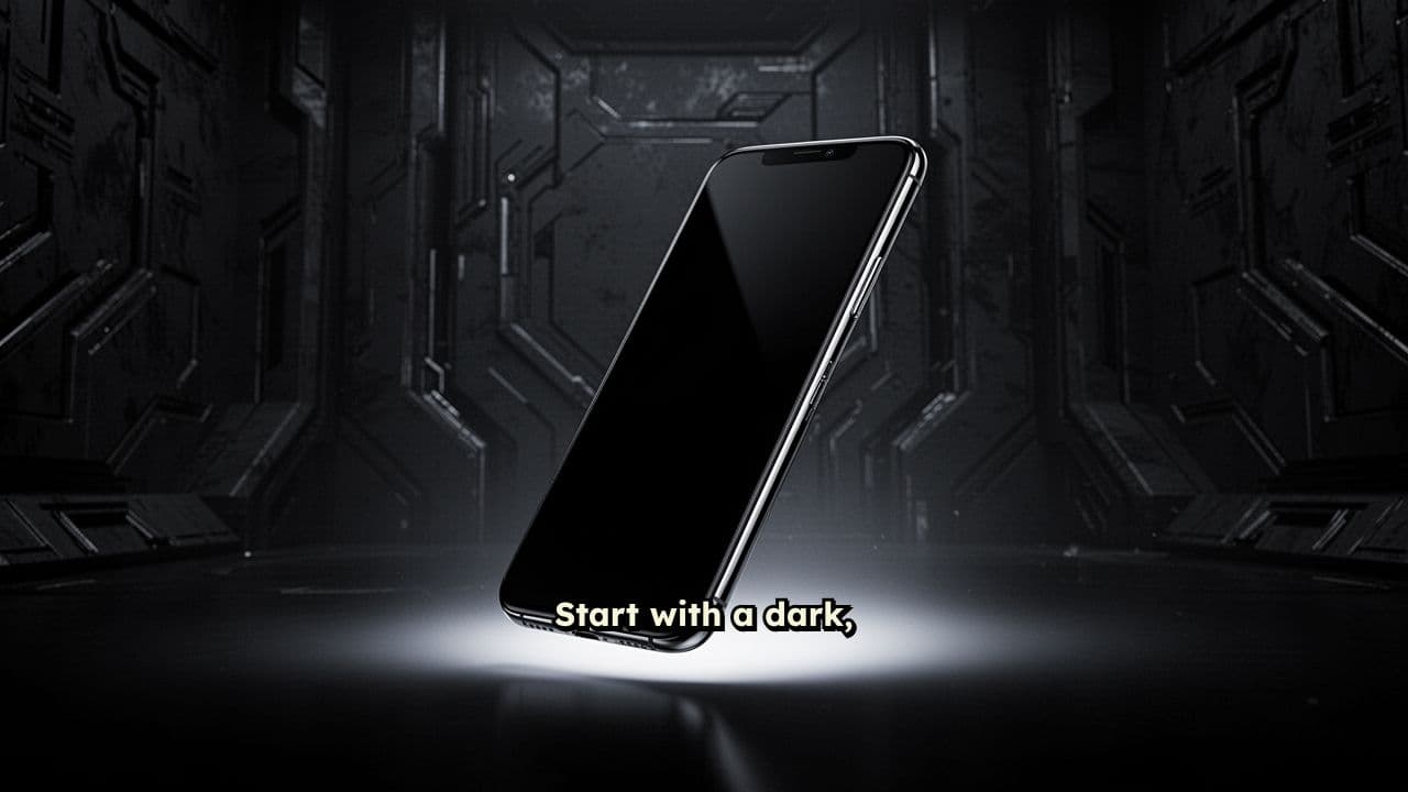 Futuristic Premium Smartphone Reveal