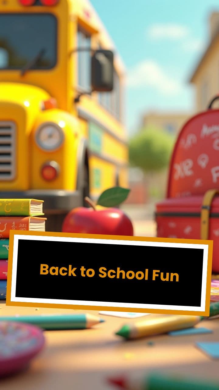 Back to School Fun
