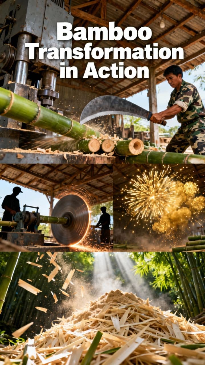 Bamboo Transformation in Action