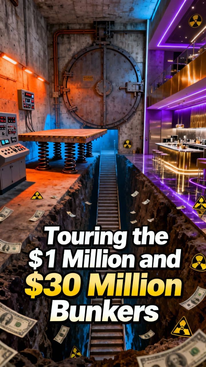 Touring the $1 Million and $30 Million Bunkers