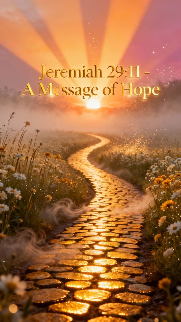 Jeremiah 29:11 - A Message of Hope