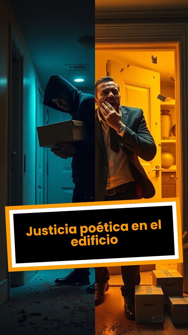 Justicia poética en el edificio