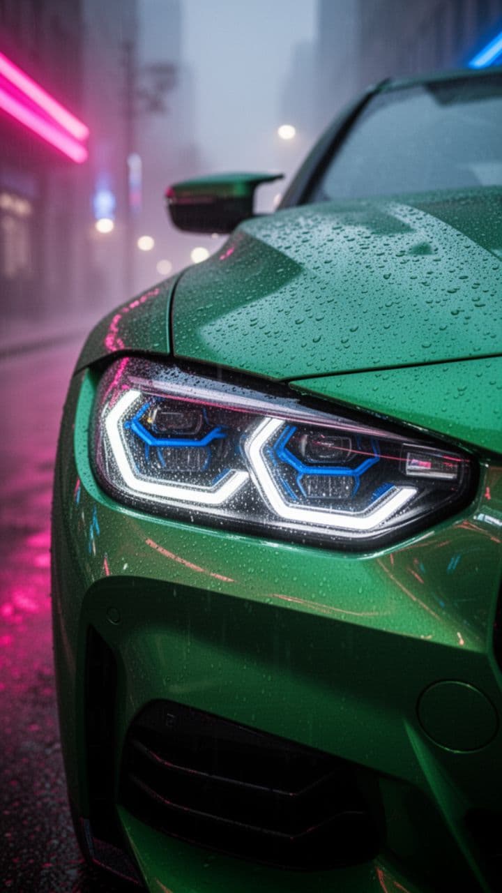 Neon Pulse: BMW M4 Edit