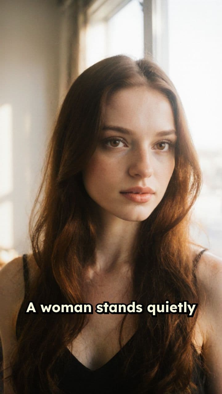 Quiet Reflection by the Window