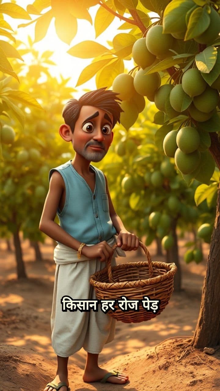 किसान और कबूतर की कहानी