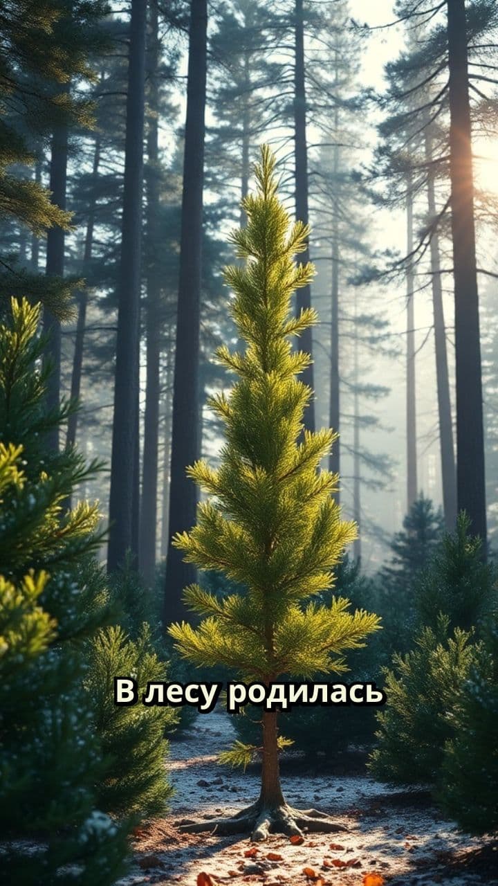 Ёлочка в лесу