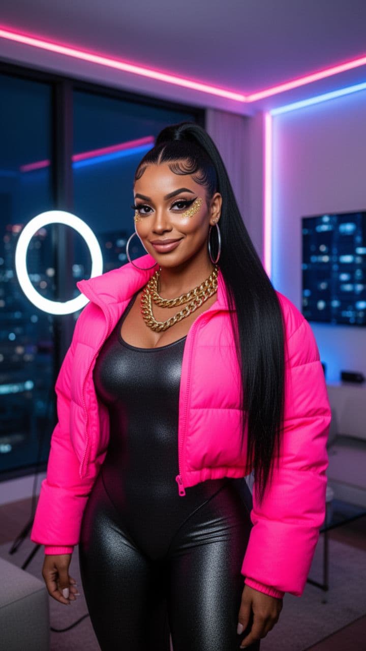 La reina del live en TikTok