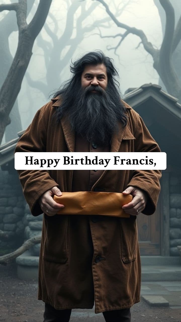 Hagrid's Special Birthday Message