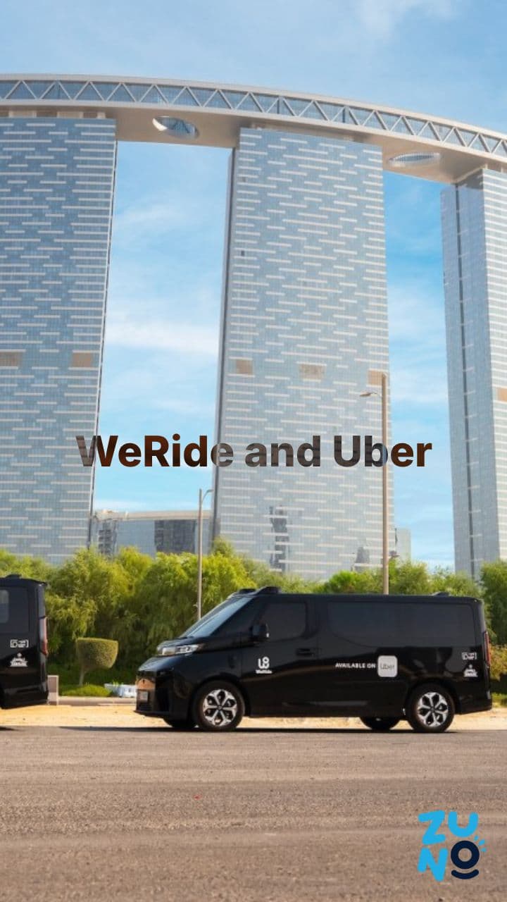 WeRide and Uber Launch Driverless Robotaxi in Abu Dhabi