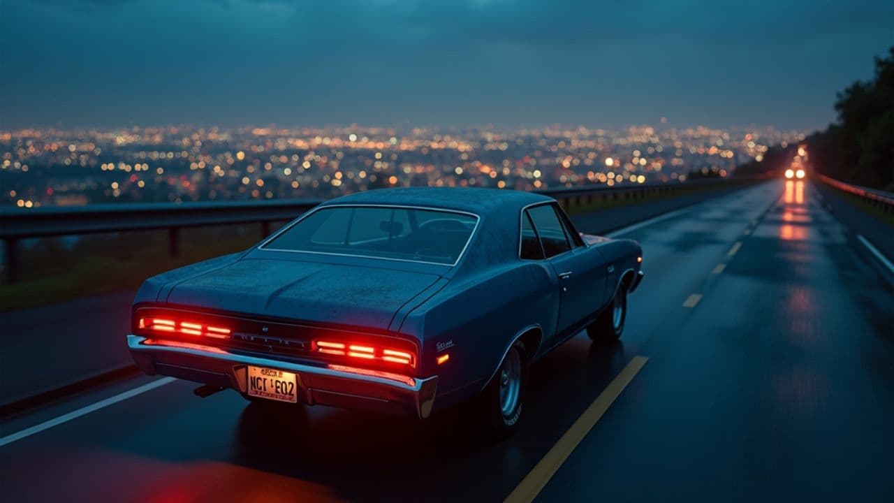 Driving on the Edge of Town