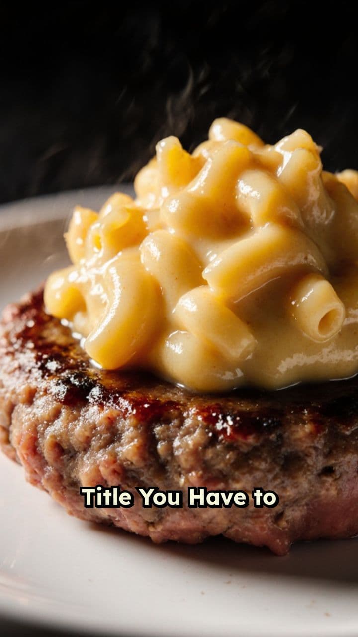 Deep-Fried Mac & Cheese Burger ASMR