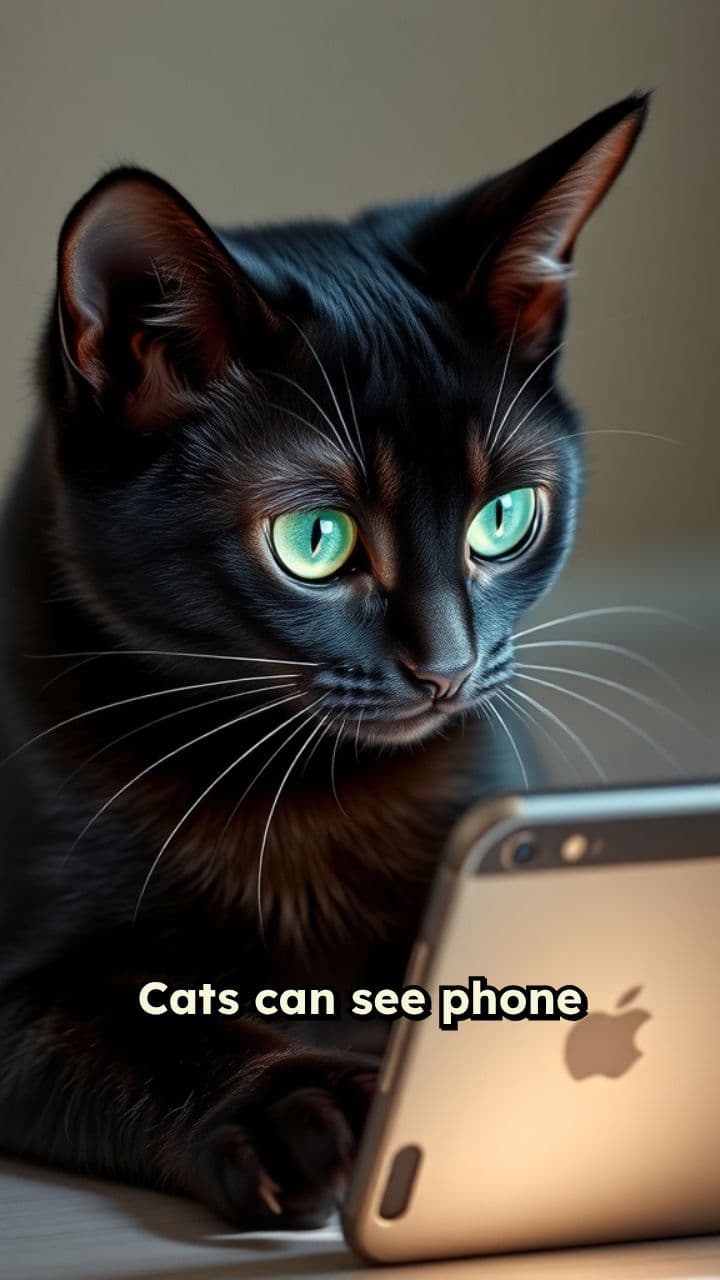 Cats and Their Unique Vision of Screens