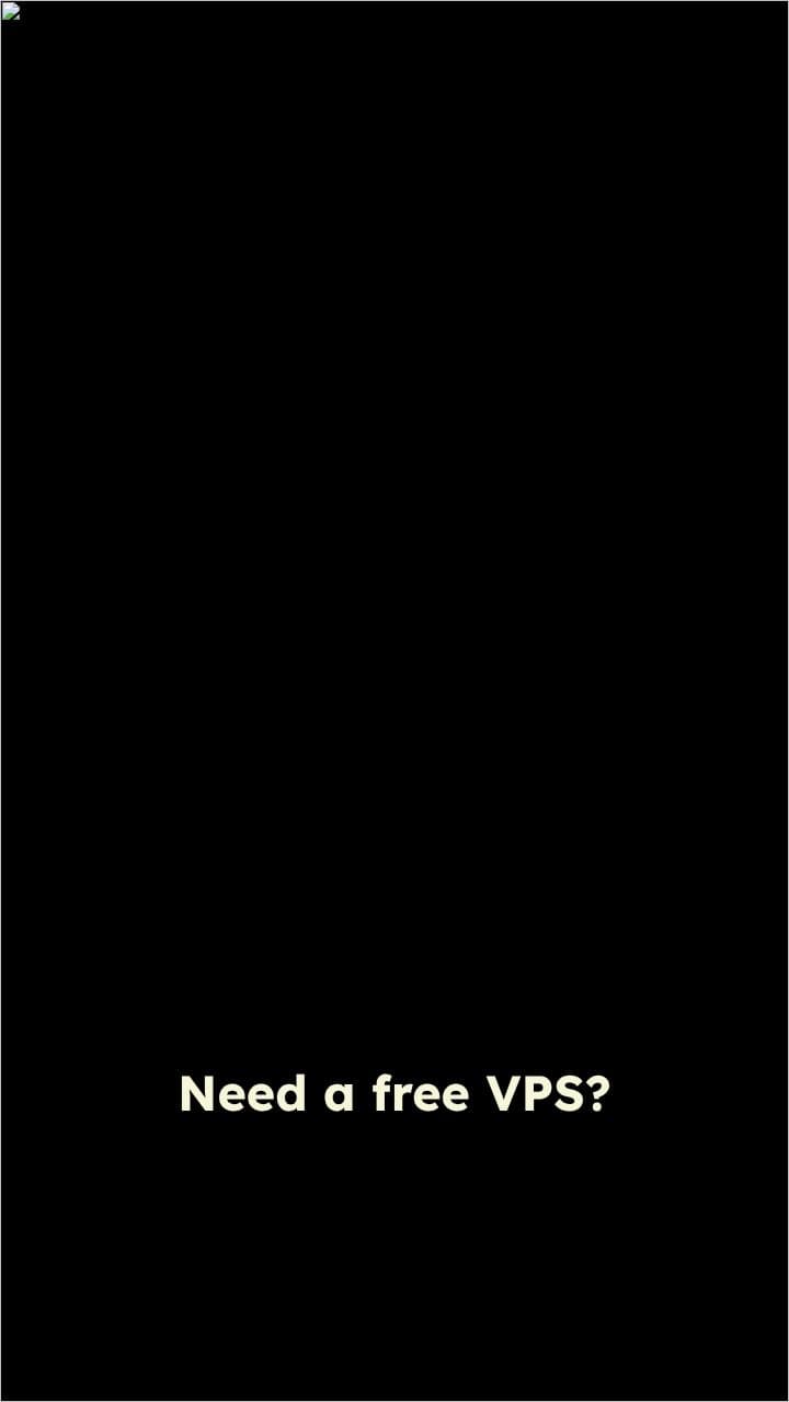 Get Your Free VPS Now!