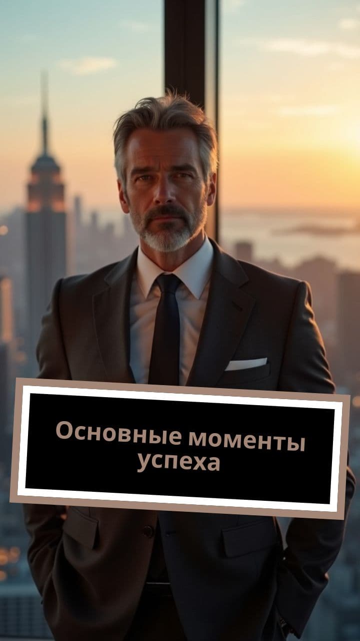 Основные моменты успеха