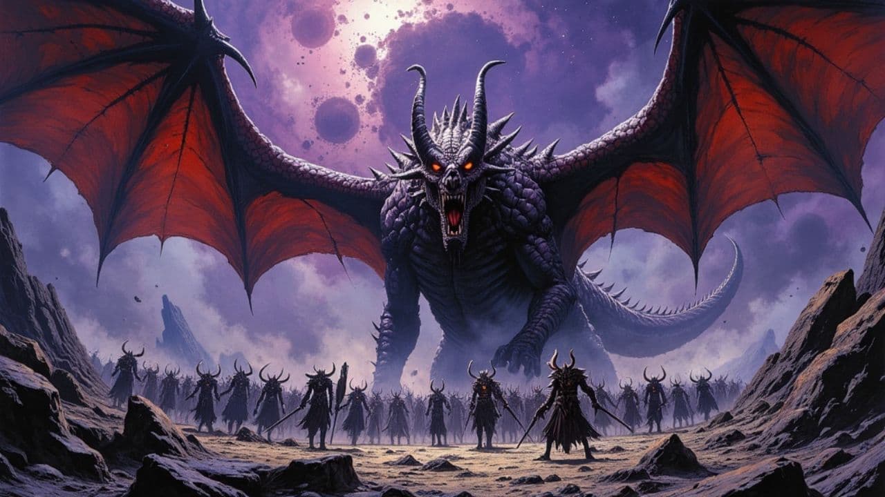 Dragon and Demonic Warriors Unite