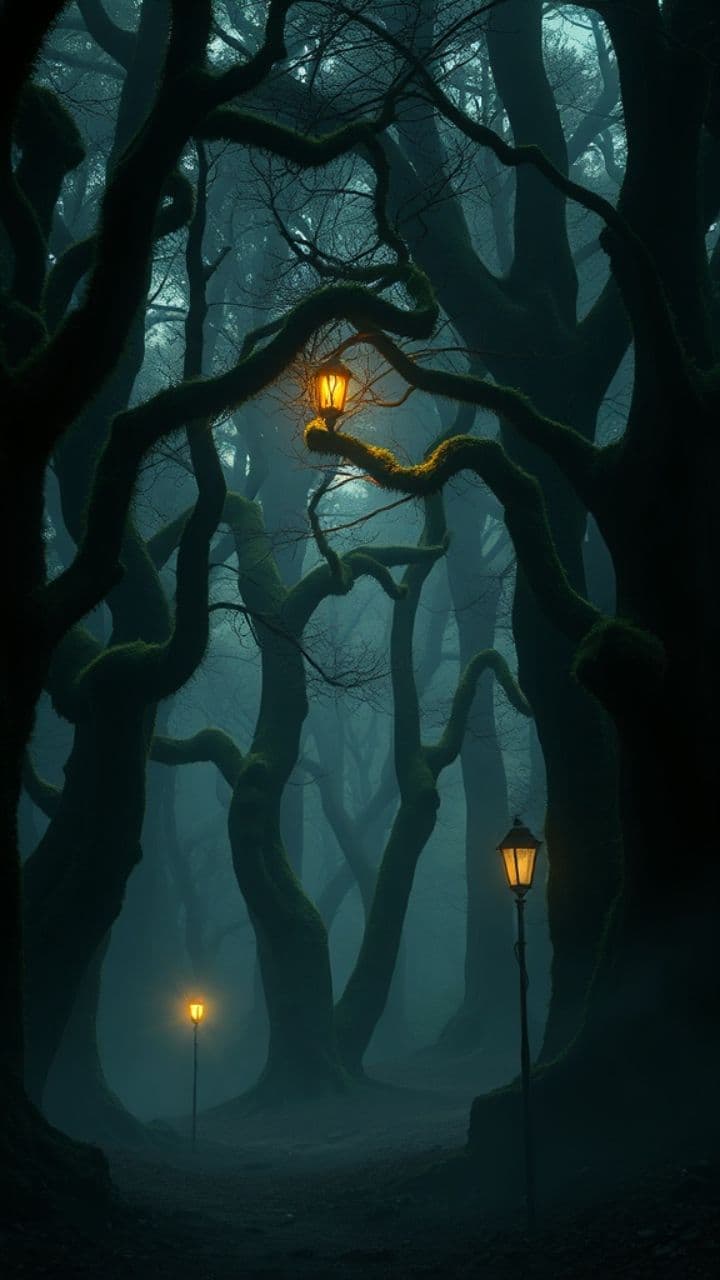 Zły blask w ogrodzie snów