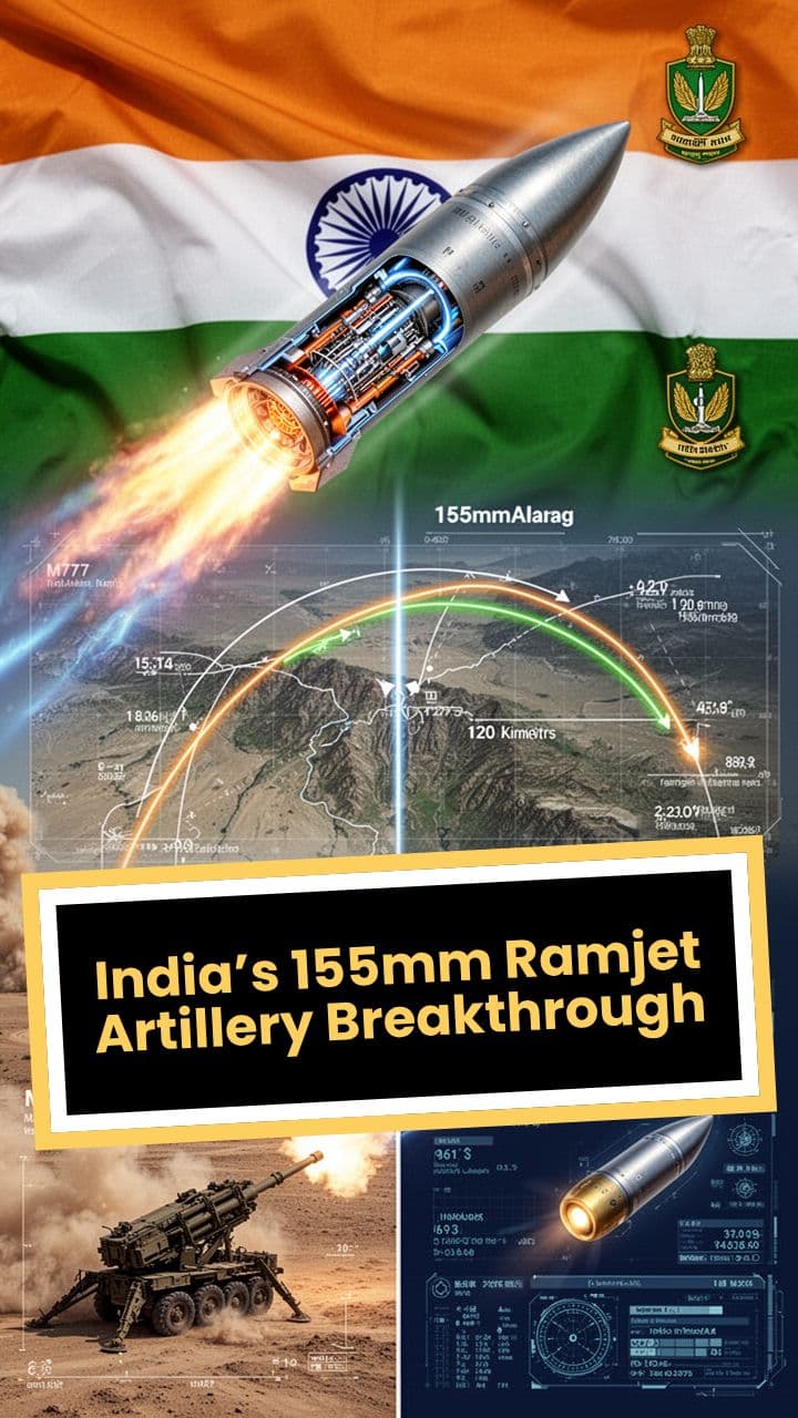 India’s 155mm Ramjet Artillery Breakthrough
