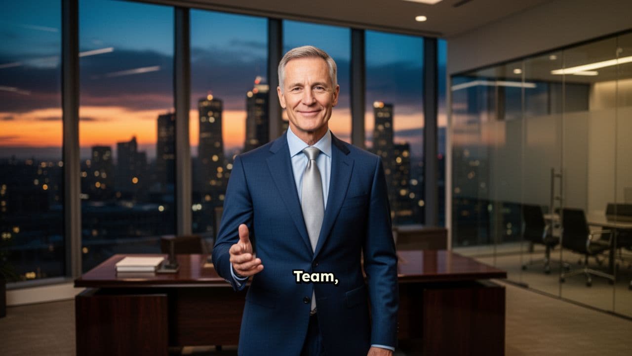 Team Leader New Year Address