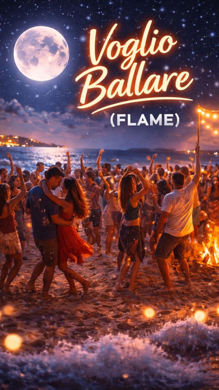 Voglio Ballare (FLAME) Beach Party