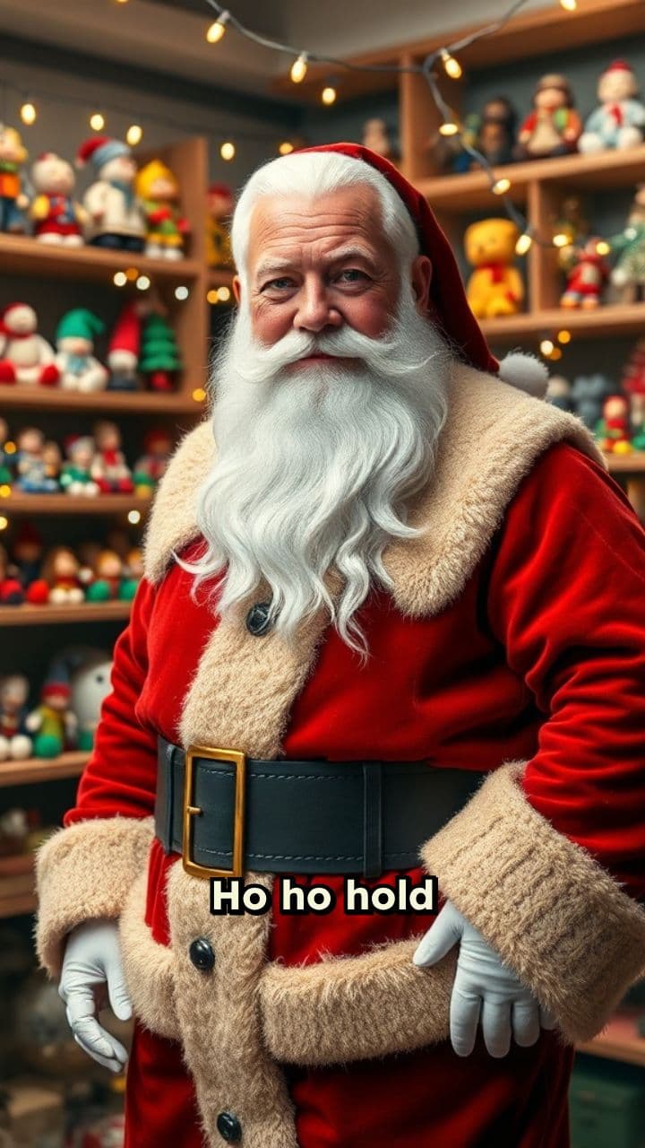 Santa's Stern Warning