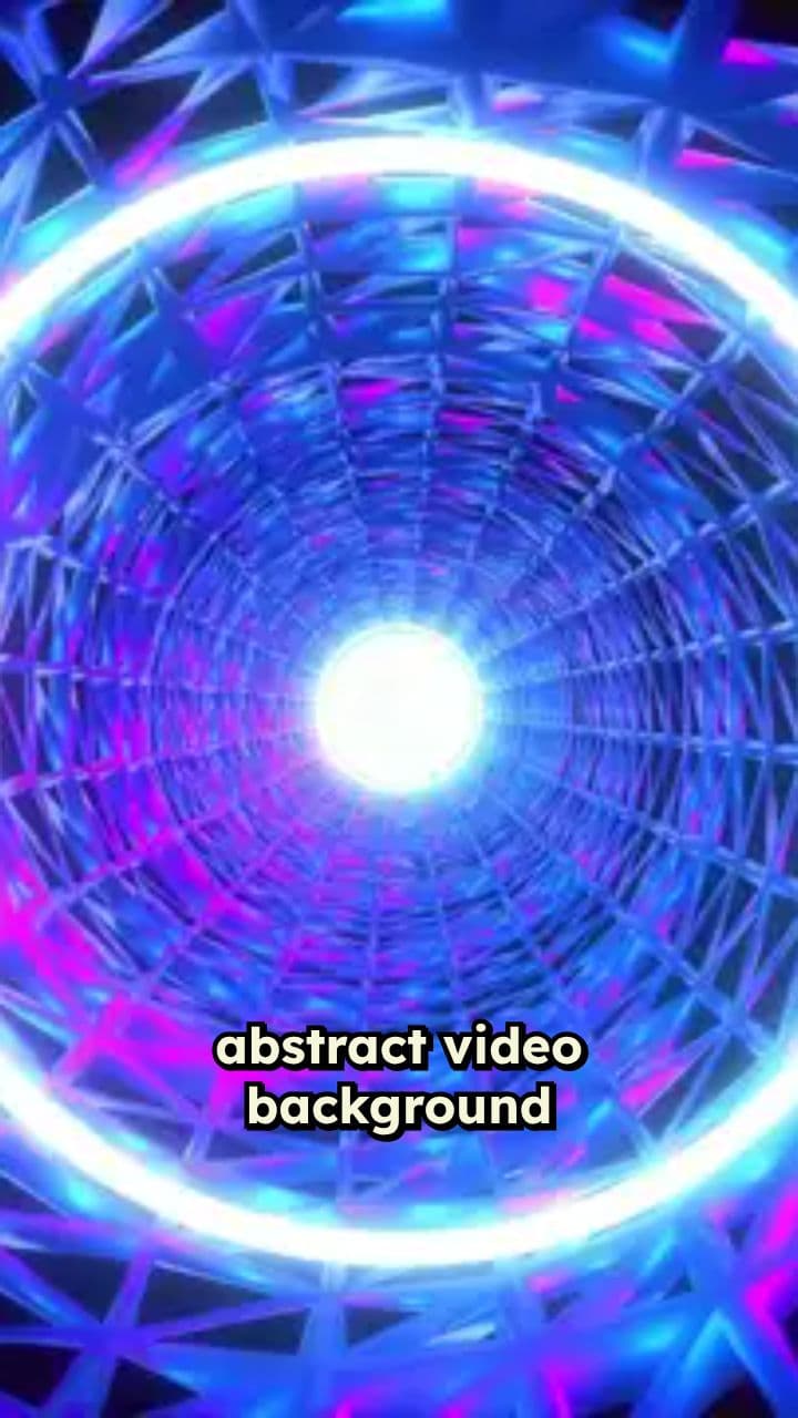 Abstract LED Wall Video Background