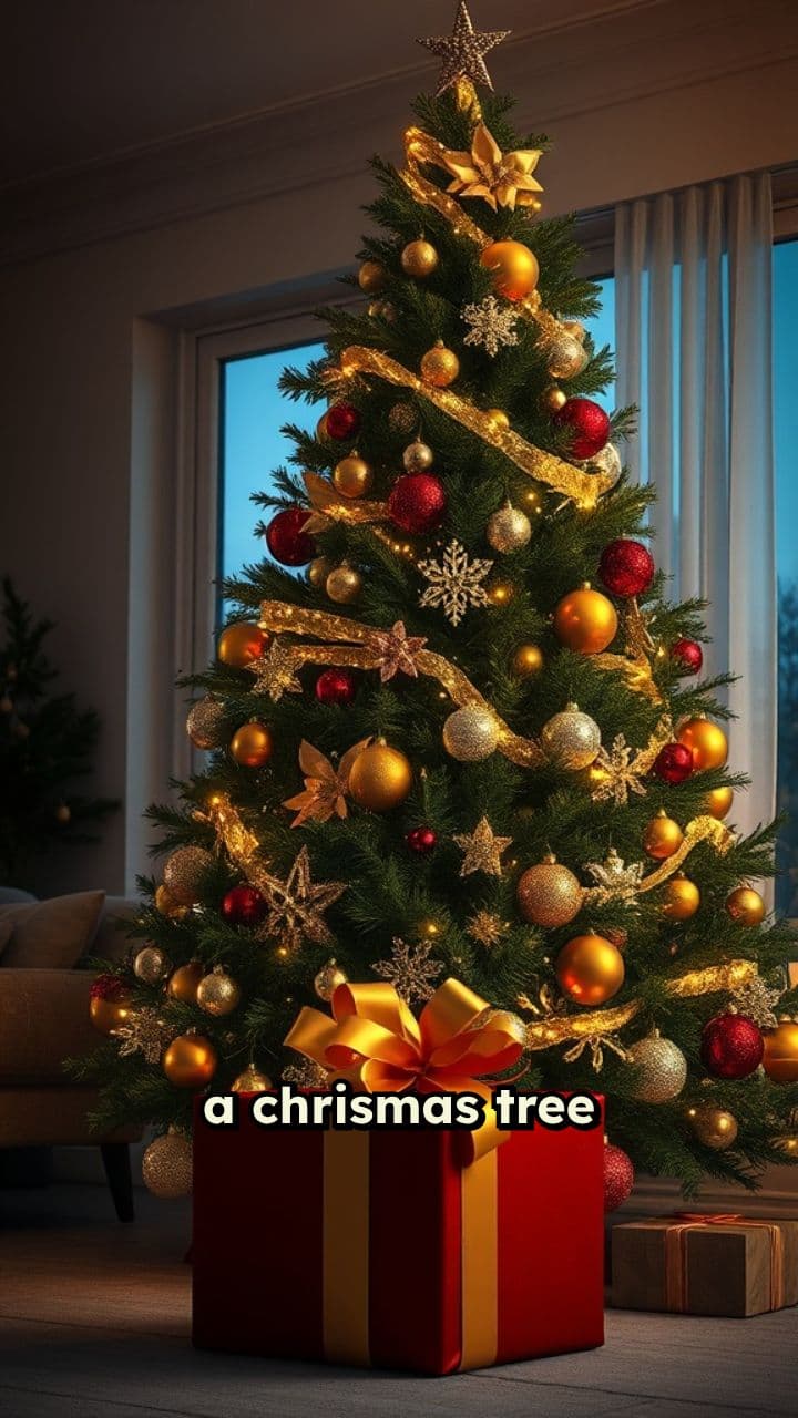 Christmas Tree and Present