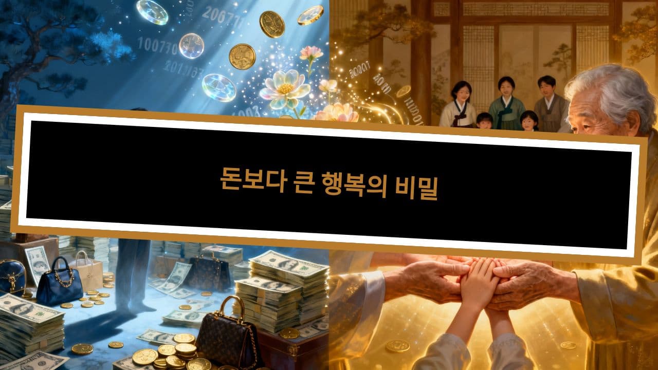 돈보다 큰 행복의 비밀