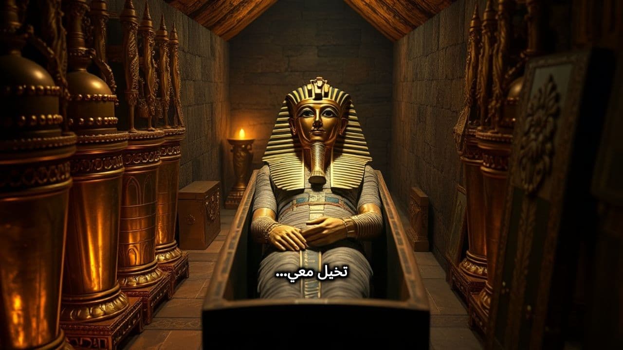 أسرار توت عنخ آمون المخبأة