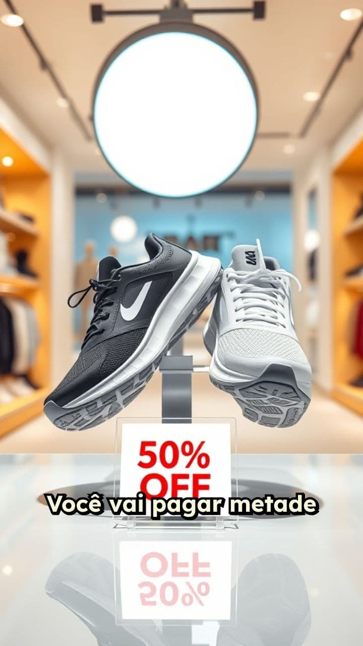 Descontos Imperdíveis em Tênis Hoje!