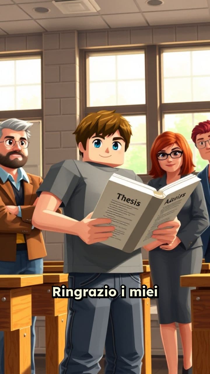 Ringraziamenti per un percorso speciale