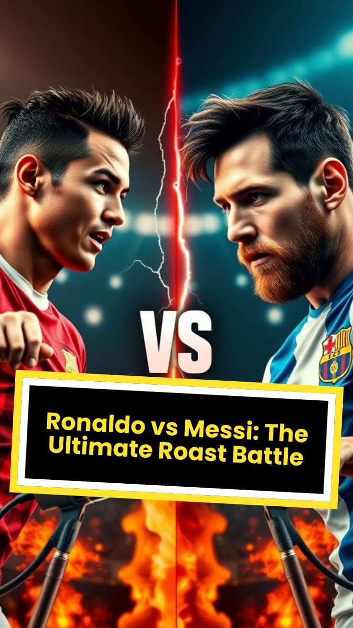 Ronaldo vs Messi: The Ultimate Roast Battle